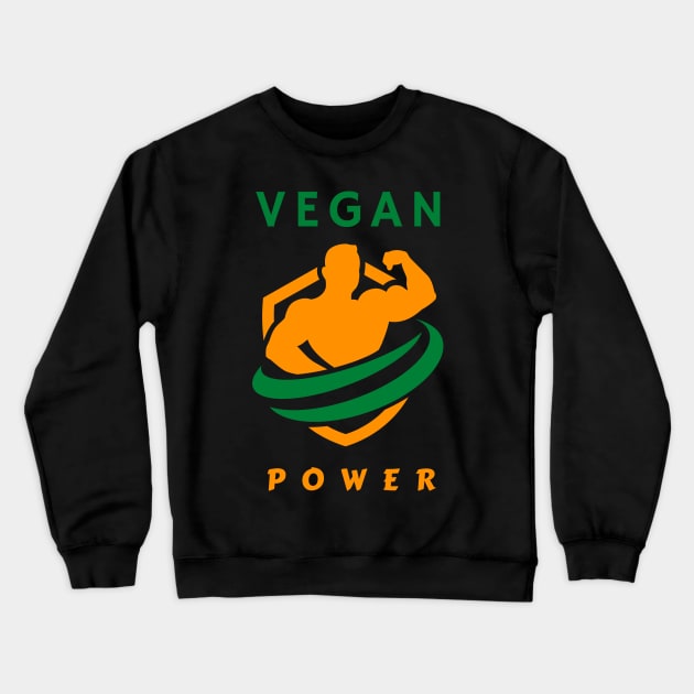 Vegan Power Crewneck Sweatshirt by NICHE&NICHE